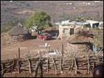 View past the cattle yard