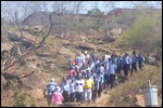 Well dressed school children on an excursion