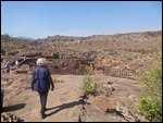 Rocks and walkways to the Pothole lookout