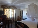 Mosquito net again in the room