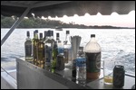 Plenty of liquid refreshments aboard