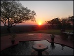 Sunrise from breakfast
