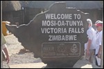 Signage for the Falls