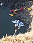 They do canoeing in some sections