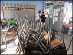 Chairs for the 50 students