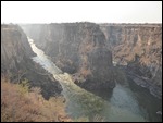 Zambezi River from the hotel lookout