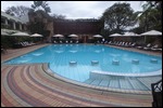 Large heated pool at Serena Hotel Nairobi