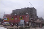Lots of unfinished cement buildings