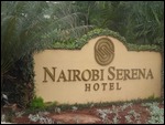 One night at Nairobi Serena Hotel
