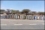 Bags of Charcoal for sale on the roadside