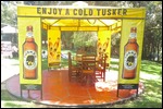 Tusker is the local beer and is OK they say