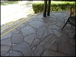 Crazy paving just like we had at the farm