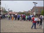 Peaceful protest against violence & crime