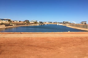 New canal area