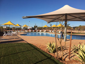 New pool area at RAC Cape Park