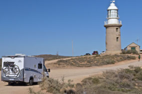 Vlamingh Lighthouse & Marg & Mark's van