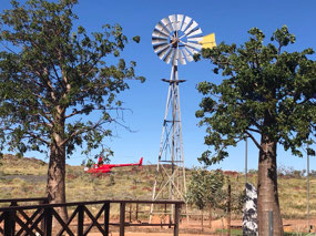Outside the Visitors' Centre Karratha