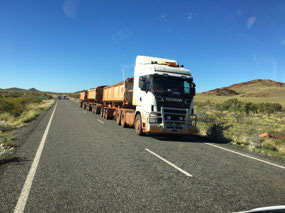 Passing large trucks