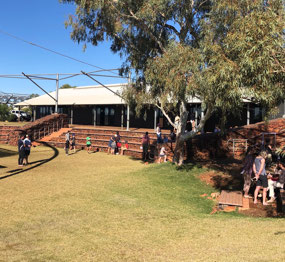 Amphitheatre at rear of Cultural Centre