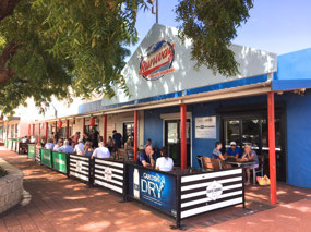 Busy food outlet