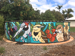 Colourful artwork