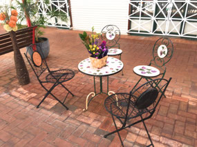 Street side dining