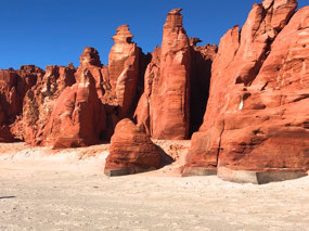 Rocky Cliffs on the East Side