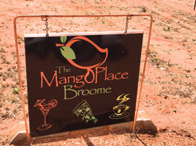 Might also coffee on our way out of Broome