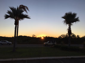 Sunset from the RAC park