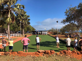 Good synthetic bowling green