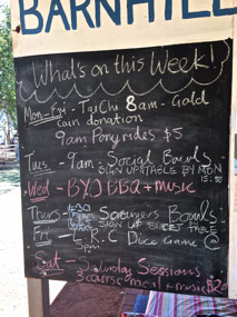 Plenty happening at Barn Hill