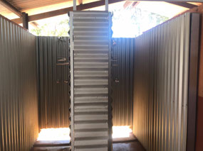 Rustic effective showers