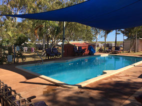 Nice pool at Pardoo