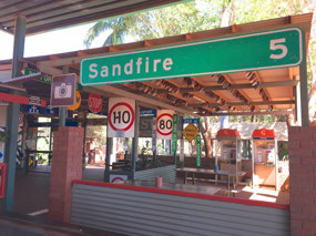 Sandfire Roadhouse - morning stop