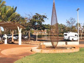 Cemetery Beach park area