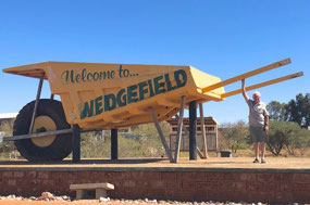The Big Wheelbarrow in South Hedland