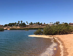 Plenty of water at high tide
