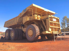 200 Tonne outside the Visitors Centre
