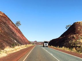 Cutting through the hills