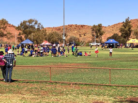School sports day at the oval