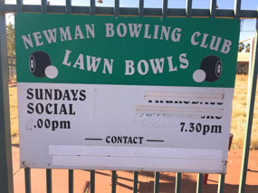 The sign is better than the green!!