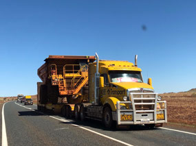 Wide loads to stop for