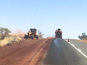 Plenty of roadwork happening
