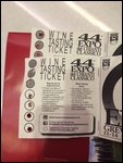Entrance Ticket Fully Stamped..!