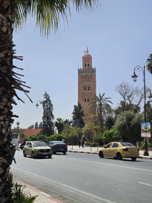 The mosque outside