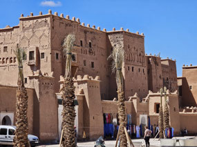The Ouarzazate kasbah