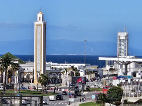 The view from Africa to Europe - Spanish mountains