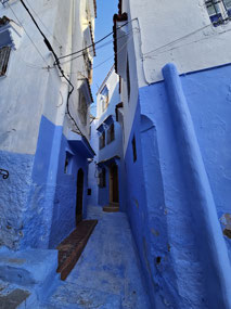 The blue city