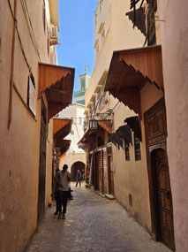 The street of our hotel