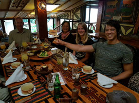 Didi and Kari at the Carnivore